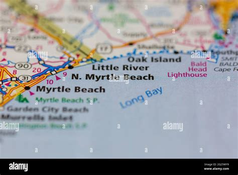 Map Of Florida Myrtle Beach Almeta Mallissa