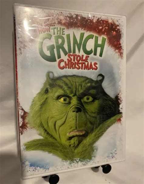 DR SEUSS HOW The Grinch Stole Christmas DVD Jim Carrey Jeffrey Tambor Chri PicClick