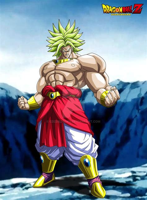 Since the earth is no longer threatened by evil forces, goku is no longer in top form because he lacks training. MDBZ Broly Super Saiyan by cdzdbzGOKU | Dragon ball super ...