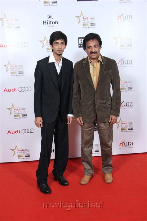 Anirudh And His Dad Ravi Raghavendra Veethi