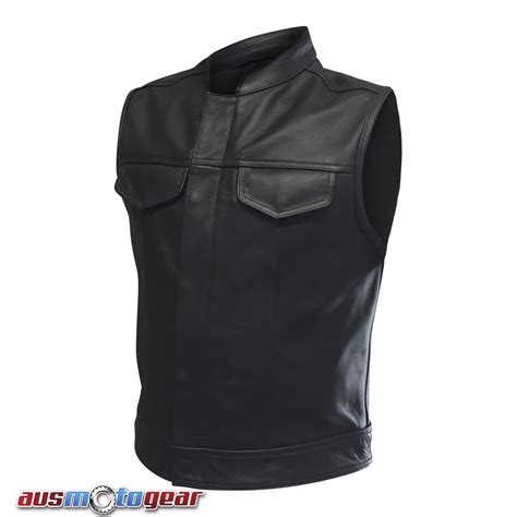 This Sons Of Anarchy Style Leather Vest Is Made Up Of Premium Quality