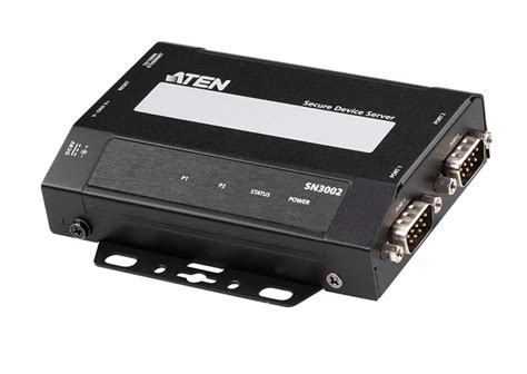 Pdu Choice Sn3002 Aten 2 Port Rs 232 Secure Device Server With