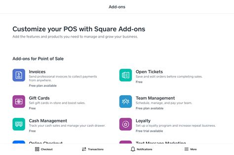 Get Started With Add Ons Square Support Center Us