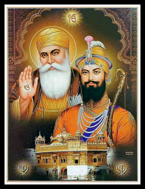 ਵਾਹਿਗੁਰੂ ਦੇ ਪਿਆਰਆ ਦਾ page. Guru Nanak Dev Ji Images - Guru Nanak Dev Ji And Guru ...