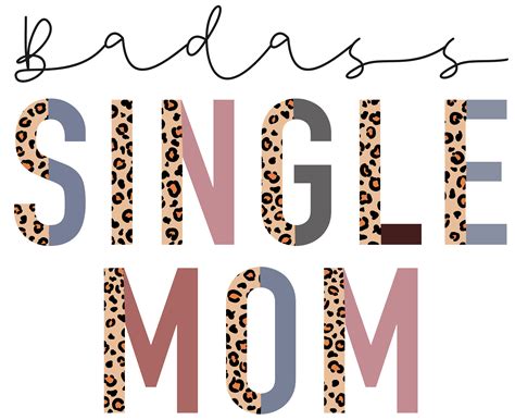 Badass Single Mom Boho Design Transfer Southern Dream Ga