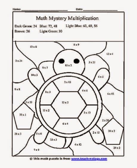 The most important aspect is the fact free printable. Math Coloring Pages Multiplication - Coloring Home