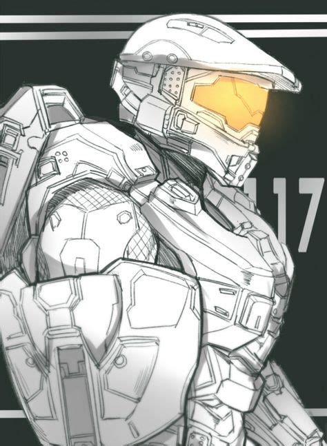 Master Chief Halo 4 In Pen By Macca On