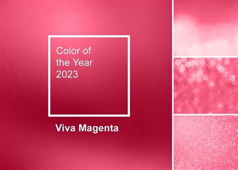Die Pantone Farbe Des Jahres 2023 Viva Magenta Blickpunkt•juwelier