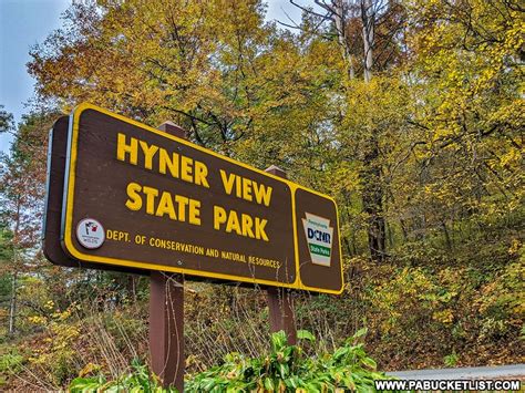 This is simply another breathtaking view from hyner view state park of last night's sunset. Exploring Hyner View State Park in Clinton County