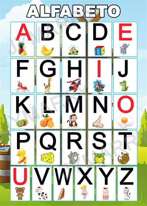 Alfabeto Letras Ou Abc Para Imprimir E Utilizar Em Festa Infantil