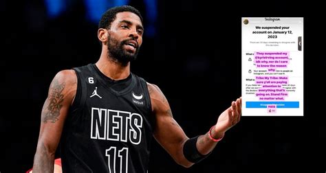Kyrie Irving S Instagram Mysteriously Suspended For No Apparent Reason