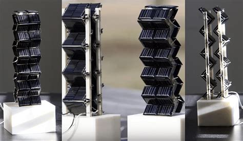 3d Solar Panel Towers Increase Energy Output Up To 20 Times Off Grid