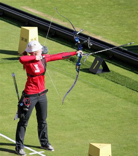 The Proper Archery Stance More Than Just Standing At A Line Olympic