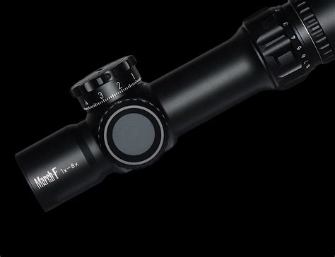 March 1x 8x24 Shorty Ffp Rifle Scope March Scopes