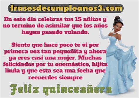 Frases Para Hermana Quinceañera Felicitaciones Para Quinceañeras