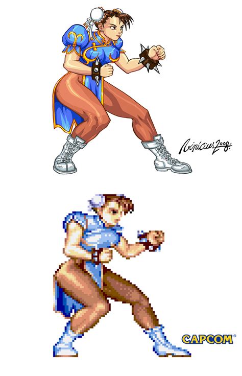 Chun Li Street Fighter Ii By Viniciusmt2007 On Deviantart