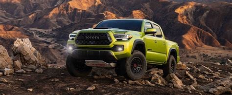 2022 Toyota Tacoma Trd Pro Gets Suspension Lift Flashy New Color