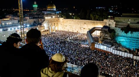 Tens Of Thousands Of Jews Pray At The Kotel On Eve Of Yom Kippur Video