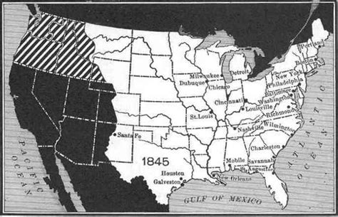 Maps United States Map 1845