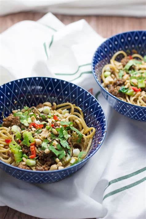 Quick And Easy Spicy Pork Mince Noodles • The Cook Report