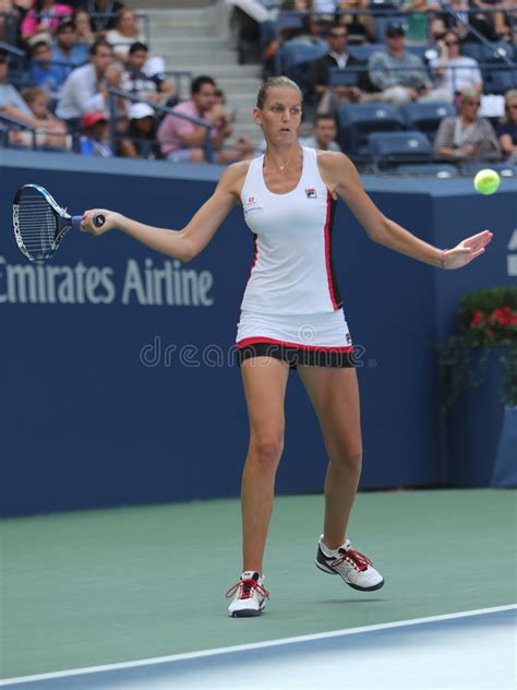 Professional Tennis Player Karolina Pliskova Of Czech Republic In
