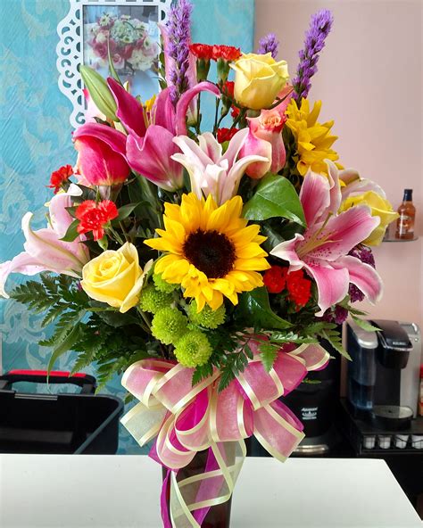 Stunned By Color Bouquet In Downey Ca Chitas Floral Designs