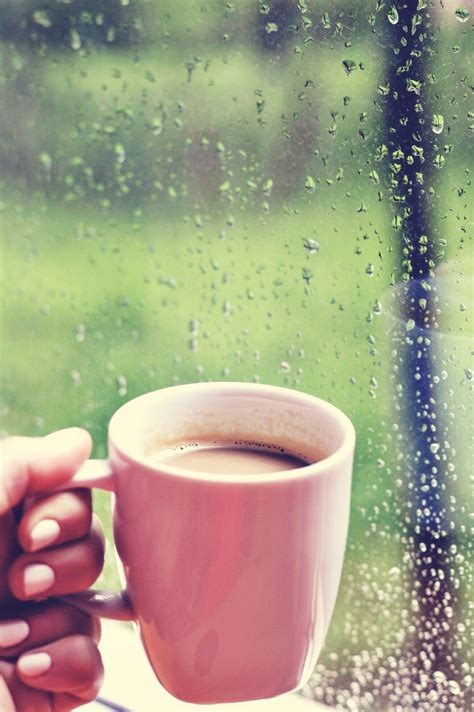 Coffee And Rain Drops Coffee Books Rain Rain And Coffee Rainy
