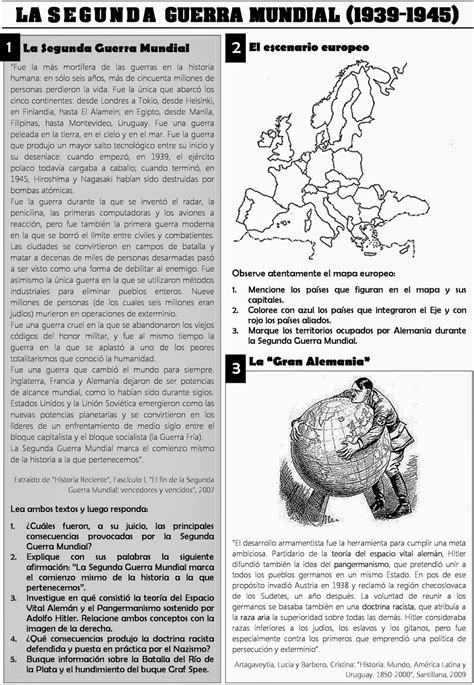 Atividade Segunda Guerra Mundial