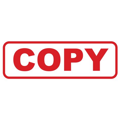 Box Copy Stamp