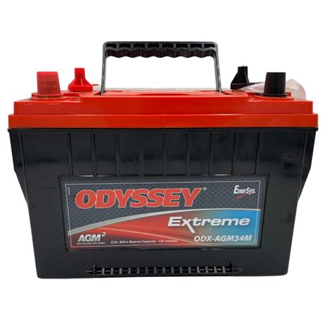 Odyssey Battery Odx Agm34m Pc1500 Odyssey 850cca 65ah Battery World