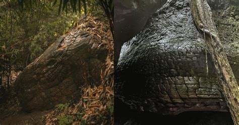 Is This Giant Snake Rock In Thailand An Actual Fossil
