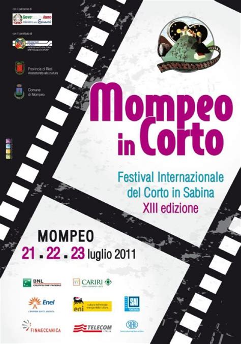 Mompeo In Corto Festival Internazionale Del Cortometraggio In Sabina