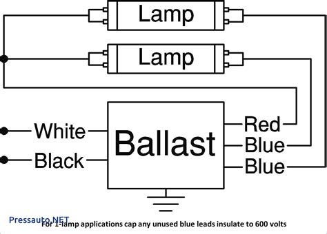 T12 ballast 60 watt standard electronic ballast 2 8 bulbs qc. Fluorescent Ballast Wiring Diagram | Free Wiring Diagram