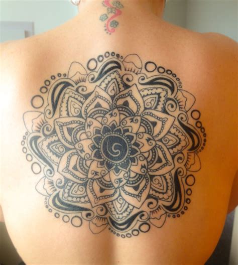 My Mandala Back Tattoo Tattoos Back Tattoos Back Tattoo