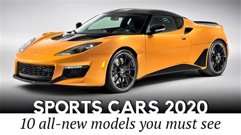 Sportswriter harvey araton encountered her decades ago, in her natural habitat in row 1. Top 10 New Sports Cars Worth Waiting for in 2020 (Prices ...