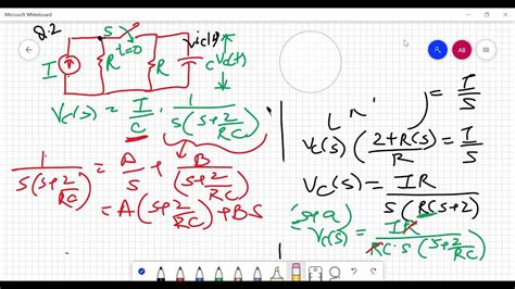 circuit analysis using laplace transform without initial conditions youtube