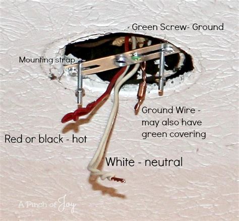 Put a wire nut on all other wires. How to change your light fixture in seven easy steps | | A Pinch of Joy