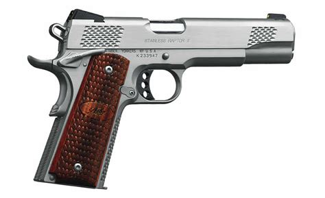 Kimber Stainless Raptor Ii 45 Acp With Night Sights Sportsmans