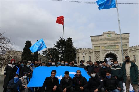 Uyghurs In Turkey Protest Chinese Foreign Ministers Visit East