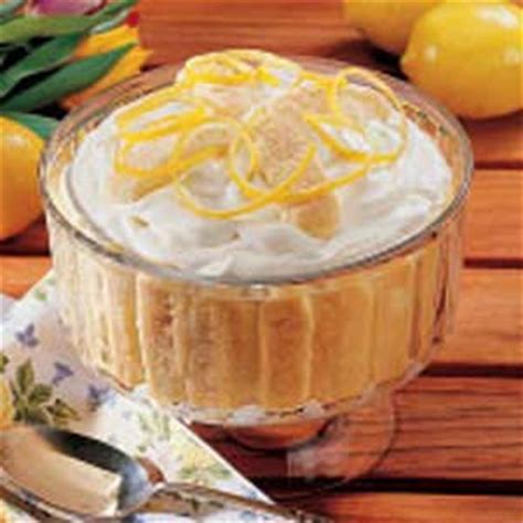 Arrange single layer of ladyfingers in bottom of pan. Homemade Lemon Ladyfinger Dessert Recipe | Taste of Home