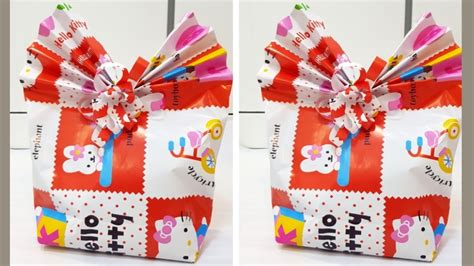 Cara Membungkus Kado Bungkus Kado Tanpa Kotak T Wrapping Ideas Ide Kreatif Diy Paper