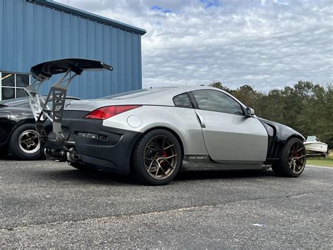 Just Another Ls Swapped 350z But This One Has Turbo Mufflers R350z
