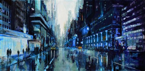 Painting Of Cityscape At Explore Collection Of