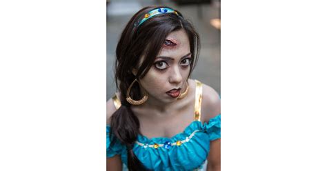 Zombie Princess Jasmine Halloween Hair And Makeup Tutorials Popsugar Beauty Photo 3