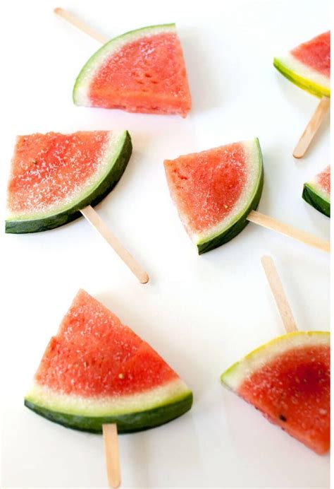 Tequila Soaked Watermelon Slice Popsicles Are So Easy To Make Recipe
