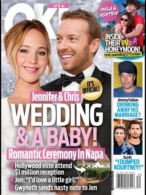 Jennifer Lawrence And Chris Martin Wedding And Baby Plans J Law Trying
