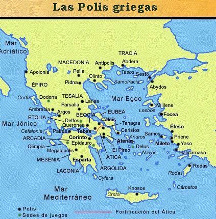 Mapa De Atenas Y Esparta Geohistoriantigua My XXX Hot Girl