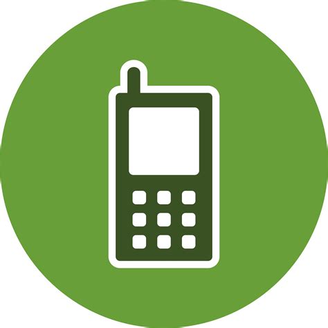 Cell Phone Icon Vector