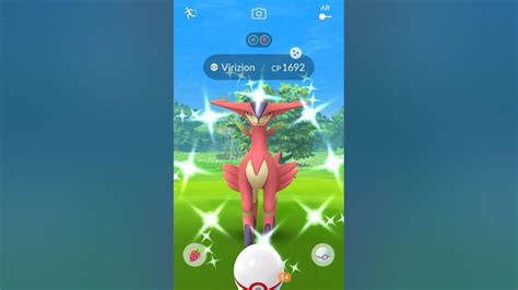 Shiny Virizion Pokémon Go Legendary Raid Youtube