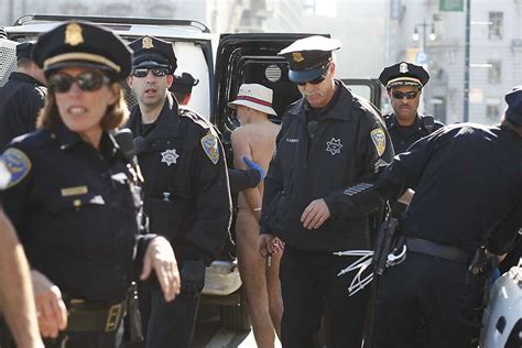 Nude Activists Protest San Francisco S Ban On Nudity Sfgate